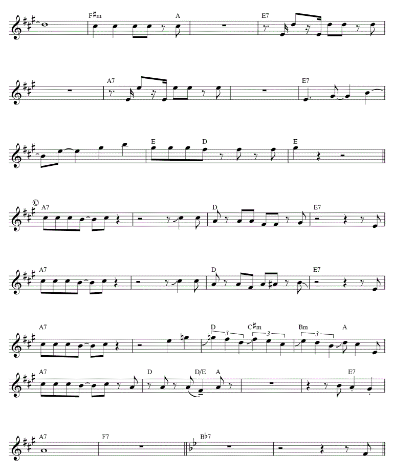Sheet Music